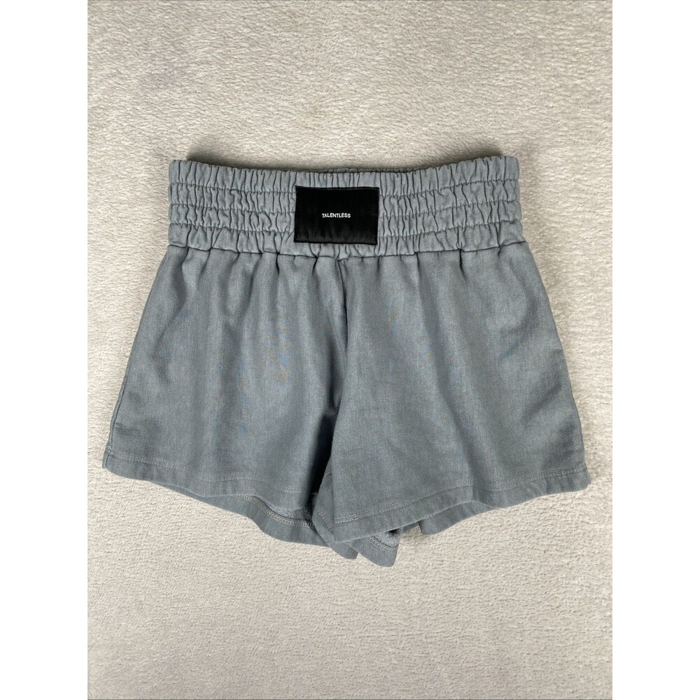 Talentless Boxing Style Lounge Sweat Shorts Women's Medium Blue/gray